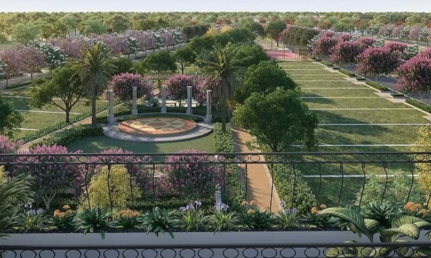 Landscaped Garden at Godrej Vanantara Bangalore